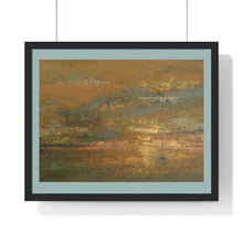 Load image into Gallery viewer, Coastal - Sail Away - Premium Framed Horizontal Poster
