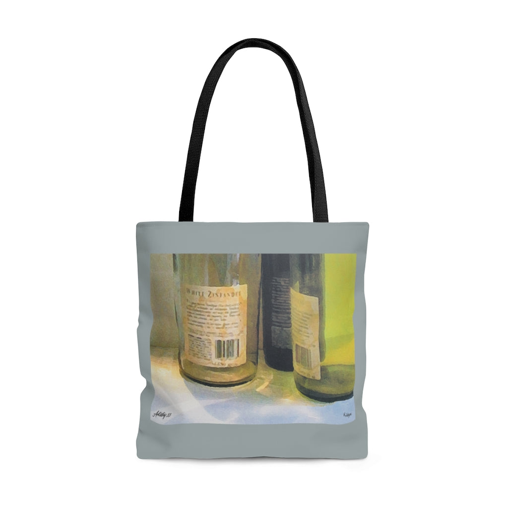 Wine AOP Tote Bag