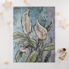 Load image into Gallery viewer, Florals Soft Fleece Blanket

