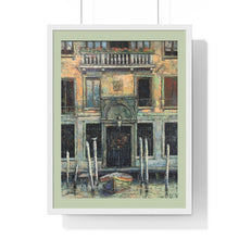 Load image into Gallery viewer, Coastal -Venice Architecture - Premium Framed Vertical Poster
