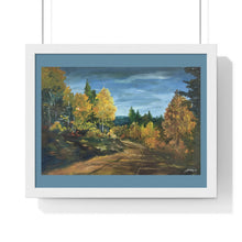 Load image into Gallery viewer, Travel - Canada Fall Drive  - Premium Framed Horizontal Poster
