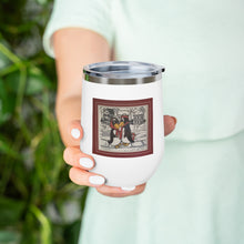 Load image into Gallery viewer, YSU Penny and Pete - 12oz Insulated Wine Tumbler

