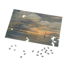 Load image into Gallery viewer, Coastal - Sunset Sail - Jigsaw Puzzle (250, 500, 1000)
